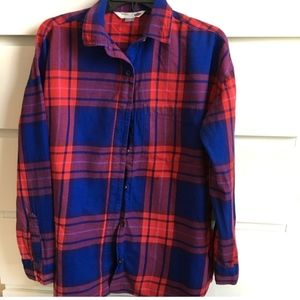Old Navy Boyfriend Flannel Shirt (M)